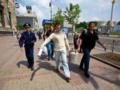 Свободовцы полили Хрещатик молоком (8 фото)