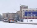 На дорогах Харькова работают более 70 снегоуборочных машин