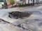 В Киеве после потопа ушла под землю дорога