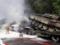 В Польше эвакуаторы с танками попали в ДТП и загорелись
