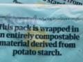 The Guardian будет выпускать газету в обложке из картофельного крахмала