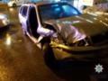 В Харькове пьяный водитель протаранил три автомобиля