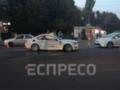 В Киеве BMW влетела в Toyota, три человека пострадали