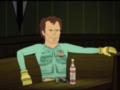 Вратаря  Шахтера  изобразили в американском мультике с водкой и сигаретами, он помогает спасти Землю