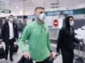 Футболисты  Лудогорца  в масках прилетели в Италию на матч Лиги Европы против  Интера 