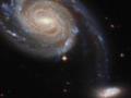 «Хаббл» сделал снимок «дерущихся» галактик