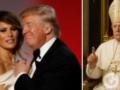 Стало известно, как Мелания Трамп отреагировала на скандальное фото мужа в образе Папы Римского