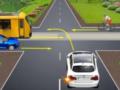 Кому должен уступить дорогу водитель авто? Задания по ПДД в Украине