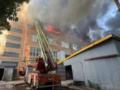 В Ровно вспыхнул большой пожар
