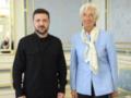 Зеленский встретился с Кристин Лагард: говорили о кредите и замороженных активах РФ.