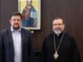  Донорство крови – акт любви к ближнему : глава УГКЦ встретился с руководителем Украинского центра трансплант-координации.