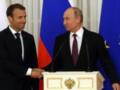 Макрон впервые за 3 года поговорил с Путиным