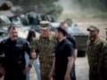 Президент посетил тренировочную базу Нацгвардии