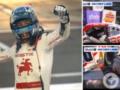 Пилот NASCAR получил серьезный перелом празднуя победу в гонке.