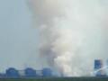 Возле ЗАЭС заметили сильное задымление
