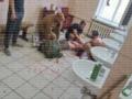 В Киеве мобилизованный порезал себе руки и шею на сборном пункте