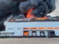 Под Москвой произошел мощный пожар
