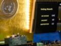 ООН одобрила двогосударственное решение конфликта Израиля и Палестины