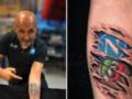 Спаллетті про татуювання з емблемою Наполі: Сьогодні я здав кров з іншої руки