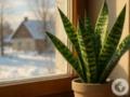 Будет здоровой и блестящей: как ухаживать за сансевиерией осенью и зимой