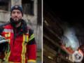 Дом был в огне: спасатель рассказал, как выносил из пламени людей после вражеского удара по Киеву. Фото и видео
