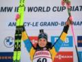 В Анси на Кубке мира в спринте Дмитренко из украинок лучшая и 22-я