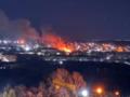 В Луганске и Крыму масштабные пожары после атаки