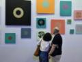 Живопись, свет и звук: в NAMU открылась выставка-перформанс  Disco Art 
