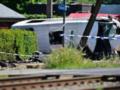 В Бельгии поезд столкнулся со школьным автобусом
