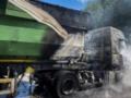 На Сумщине россияне атаковали грузовики на АЗС