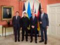 Зеленский в Лондоне встретился с лидерами Британии, Франции и Германии