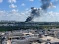 В Подмосковье горит электроподстанция