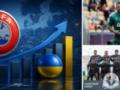 УЕФА изменил место Украины из-за  Динамо  и  Шахтера . Какая позиция в рейтинге