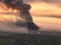 Под Москвой после атаки горят склад и нефтебаза