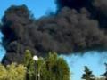 Павлоград под атакой РФ: огонь охватил торговый комплекс