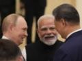 Си, Моди и Путин встретились в Бишкеке в рамках саммита ШОС