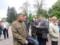 Провокаторы с  георгиевской  ленточкой пытались сорвать в Чернигове 9 мая