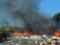 In the Rivne region, a garbage dump burns