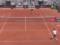 French tennis player made the ball jump over the net in the opposite direction