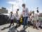 Более 400 человек маршировали в вышиванках на День Киева