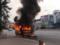 In Brovary on the go the taxi went up