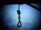 In Kharkov, a man hanged himself on a pipe