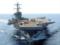 The American aircraft carrier  George Bush  arrived in Israel