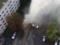 В Киеве прорвало магистраль с горячей водой,  фонтан  достиг 12 метров