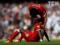 The player of  Liverpool  apologized to the opponent for the terrible episode