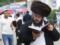 In Ukraine, pilgrims-Hasidim arrive