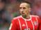 Ribery dropped out for several weeks due to ligament rupture