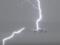 Lightning struck a passenger plane departing from Amsterdam