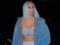 Кім Кардашьян пофарбувала волосся в блакитний колір