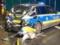 In Germany, the wagon with Ukrainian numbers drove into the police car